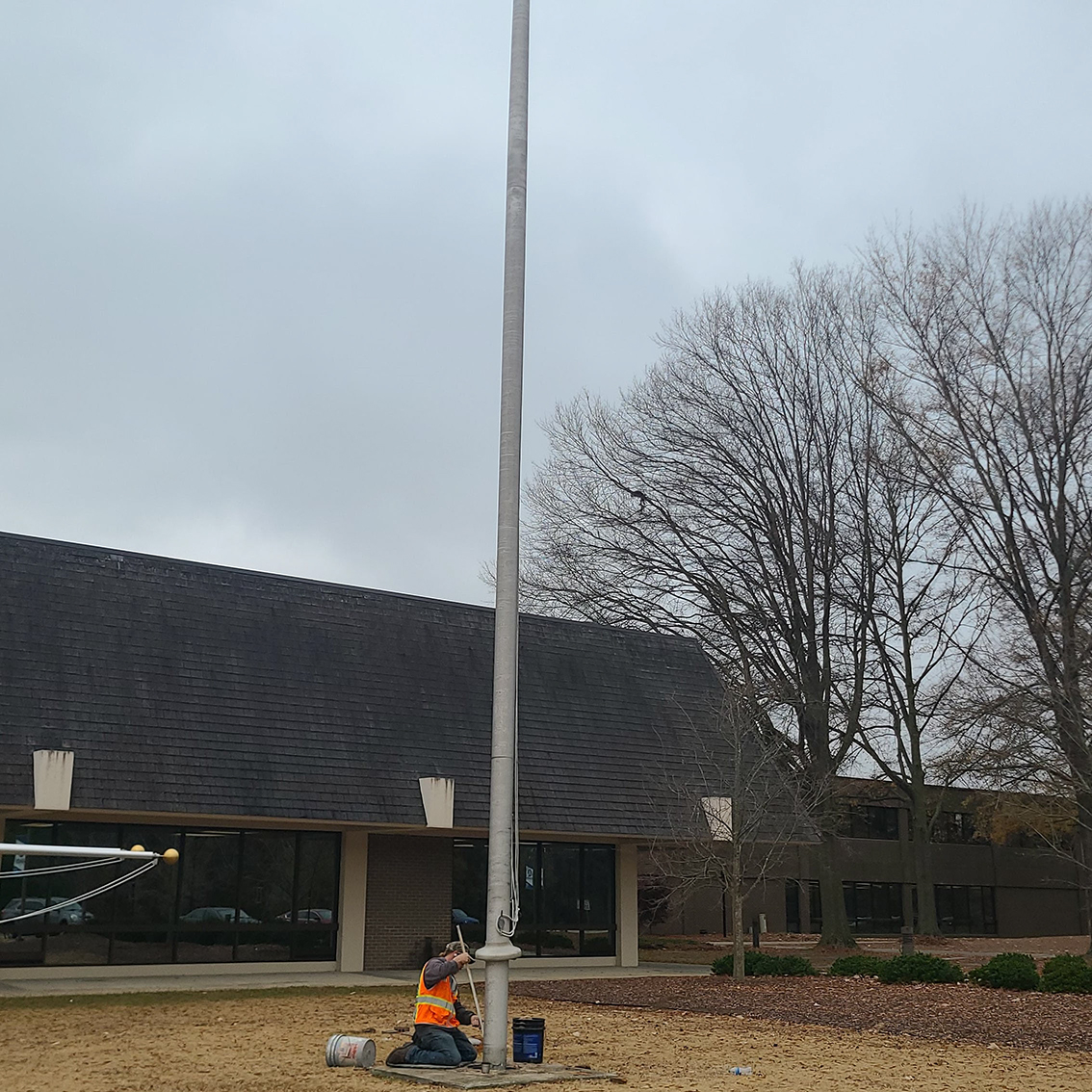 50' Flagpole Removal